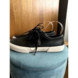 Polo Ralph Lauren Men's Faxon Low Leather Sneakers | Size 10.5 D